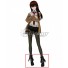 Steins; Gate Steins Gate Kurisu Makise Black Shoes Cosplay Boots