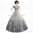 Civil War Old West Saloon Girls Southern Belle Satin Evening Dress