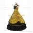 Steampunk Southern Belle Saloon Girls Theater Ruffles Yellow Dress Evening Gown