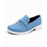 Devil Survivor 2: The Animation Hibiki Kuze Blue Cosplay Shoes