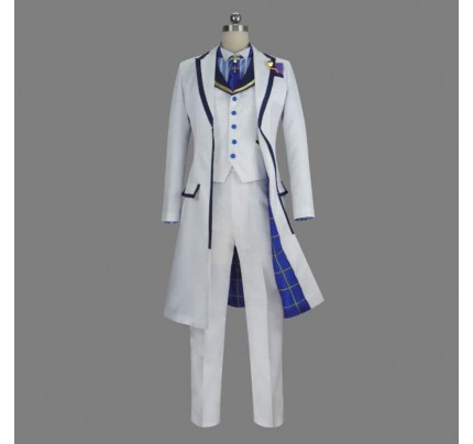 Fate Grand Order Arthur Pendragon White Rose Uniform Cosplay Costume