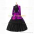 Gothic Victorian Marie Antoinette Theater Layered Evening Gown Rose Dress