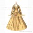 Victorian Style Southern Belle Gothic Lolita Yellow Ball Gown Dress