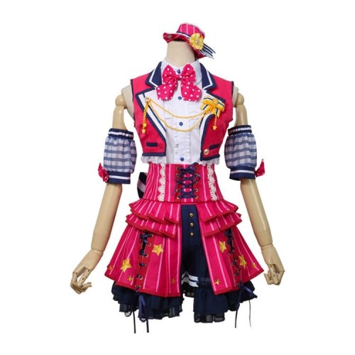 BanG Dream PoppinParty Cheerful Star Saya Yamabuki Cosplay Costume