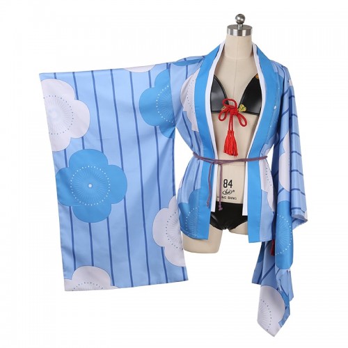 Fate Grand Order Ibaraki Doji Berserker Swim Cosplay Costume