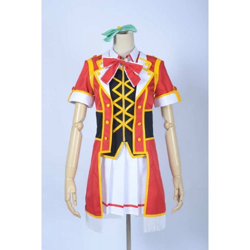 Love Live SR Card Kotori Minami Red Cosplay Costume