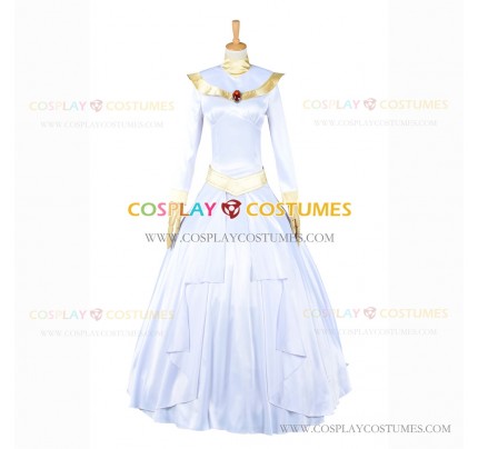 Aladdin And The King Of Thieves Princess Jasmine Cosplay Costume White Wedding Dress