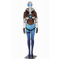 Overwatch Tracer Lena Oxton Blue Version Cosplay Costume