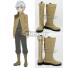 DanMachi Is It Wrong to Try to Pick Up Girls in a Dungeon? Bell Cranel Brown Shoes Cosplay Boots - A Edition