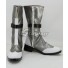 God Eater 2 Protagonist Female Silver Shoes Cosplay Boots