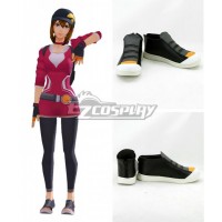 Pokémon GO Pokemon Pocket Monster Trainer Female Black Cosplay Shoes