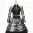 Gothic Victorian Marie Antoinette Theater Layered Evening Gown Silver Dress