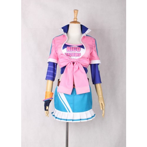 Love Live Nico Yazawa Baseball Ver Cosplay Costume