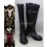 K Return Of Kings Isana Yashiro Black Shoes Cosplay Boots