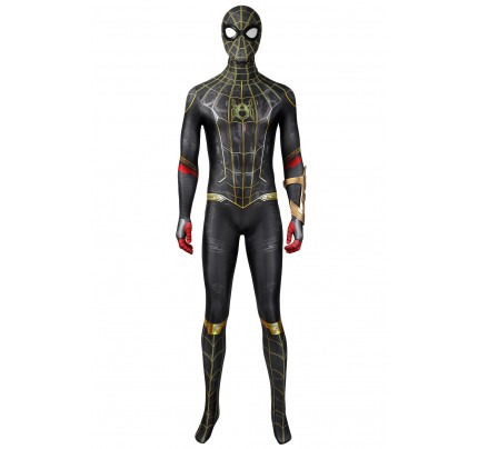 2021 Movie Spider Man No Way Home Peter Parker Jump Cosplay Costume