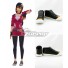 Pokémon GO Pokemon Pocket Monster Trainer Female Black Cosplay Shoes