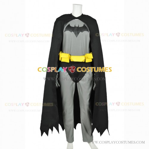 Batman The Dark Knight Cosplay Bruce Wayne Costume Jumpsuit Leather Version