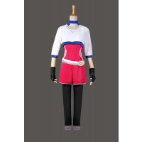 Pokemon Go Female Trainer Team Instinct Mystic Valor White Cosplay Costume