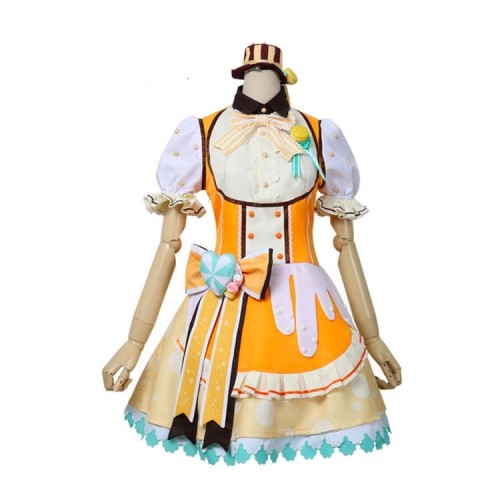 BanG Dream Pastel*Palettes Absolute Idol Pose☆Shirasagi Chisato Cosplay Costume