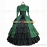 Gothic Steampunk Medieval Fantasy Theatrical Premium Quality Costume Dress Olive Green