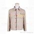 Smallville Cosplay Clark Kent Costume Beige Button Jacket Coat