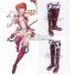 Fire Emblem Fates IF Hinoka Red Shoes Cosplay Boots