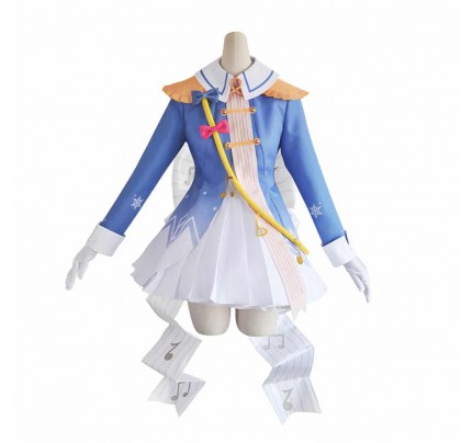 Vocaloid 2020 Snow Miku Cosplay Costume