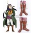 The Heroic Legend of Arslan Gieve Brown Shoes Cosplay Boots