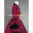 Marie Antoinette Royal Queen Renaissance Dress Evening Gown Wine