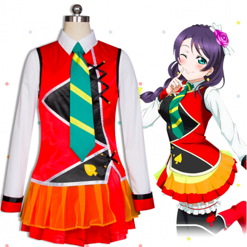 Love Live The School Idol Movie Sunny Day Song Nozomi Tojo Cosplay Costume