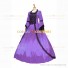 Marie Antoinette Renaissance Period Reenactment Light Purple Lace Dress Ball Gown