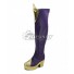 League of Legends LOL Elementalist Lux Fire Concept Purple Shoes Cosplay Boots