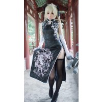 Yosuga No Sora Kasugano Sora White Cheongsam Cosplay Costume