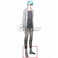 Mystic Messenger V Dark Gray Shoes Cosplay Boots