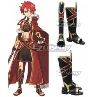 Fate Grand Order Rider Alexander the Great Golden Black Shoes Cosplay Boots