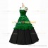 Reenactment Gothic Lolita Civil War Victorian Ball Gown Green Dress