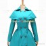 Classic Victorian Gothic Cape Coat Reenactment Sky Blue Dress