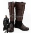 Star Wars The Last Jedi Luke Skywalker Brown Shoes Cosplay Boots