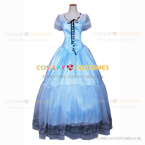 Alice In Wonderland Cosplay Alice Costume Blue Dress