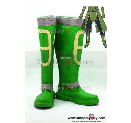 Sword Art Online Agil Andrew Gilbert Mills Cosplay Boots