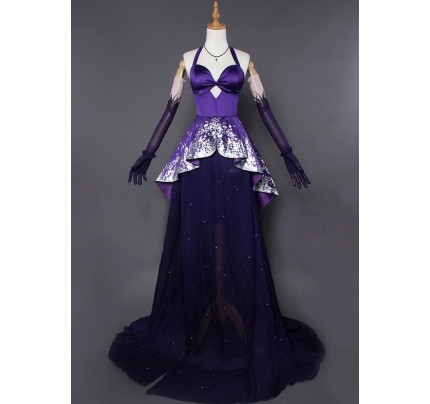 Fate Grand Order Scathach Heroic Spirit Formal Dress Cosplay Costume