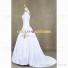 Aladdin And The King Of Thieves Princess Jasmine Cosplay Costume White Wedding Dress