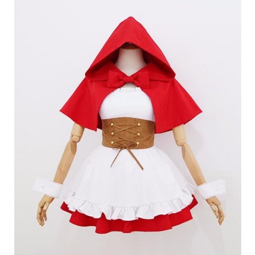 Re Zero Starting Life In Another World Rem Ram Riding Hood Cosplay Costume