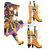 Sword Art Online Yuuki Asuna Yuki Asuna Orange Shoes Cosplay Boots