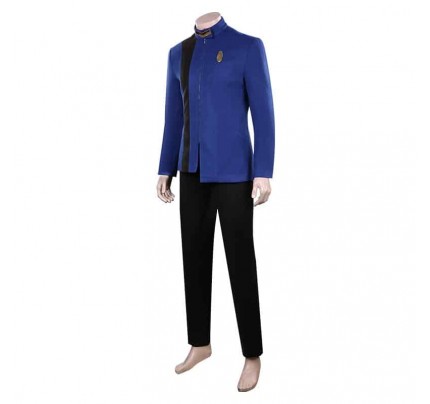 Star Trek Discovery Blue Uniform Cosplay Costume