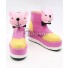 Kiznaiver Nico Niyama Pink Cosplay Shoes