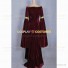 The Lord of the Rings Cosplay Arwen Costume Red Velvet Dress