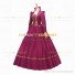 Gothic Renaissance Marie Antoinette Red Ball Gown Dress