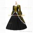 Victorian Punk Lolita Pagoda Sleeves Ball Gown Yellow Dress