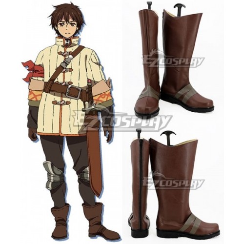 Chain Chronicle: The Light of Haecceitas Chain Chronicle: Haecceitas no Hikari Yuri Brown Cosplay Shoes